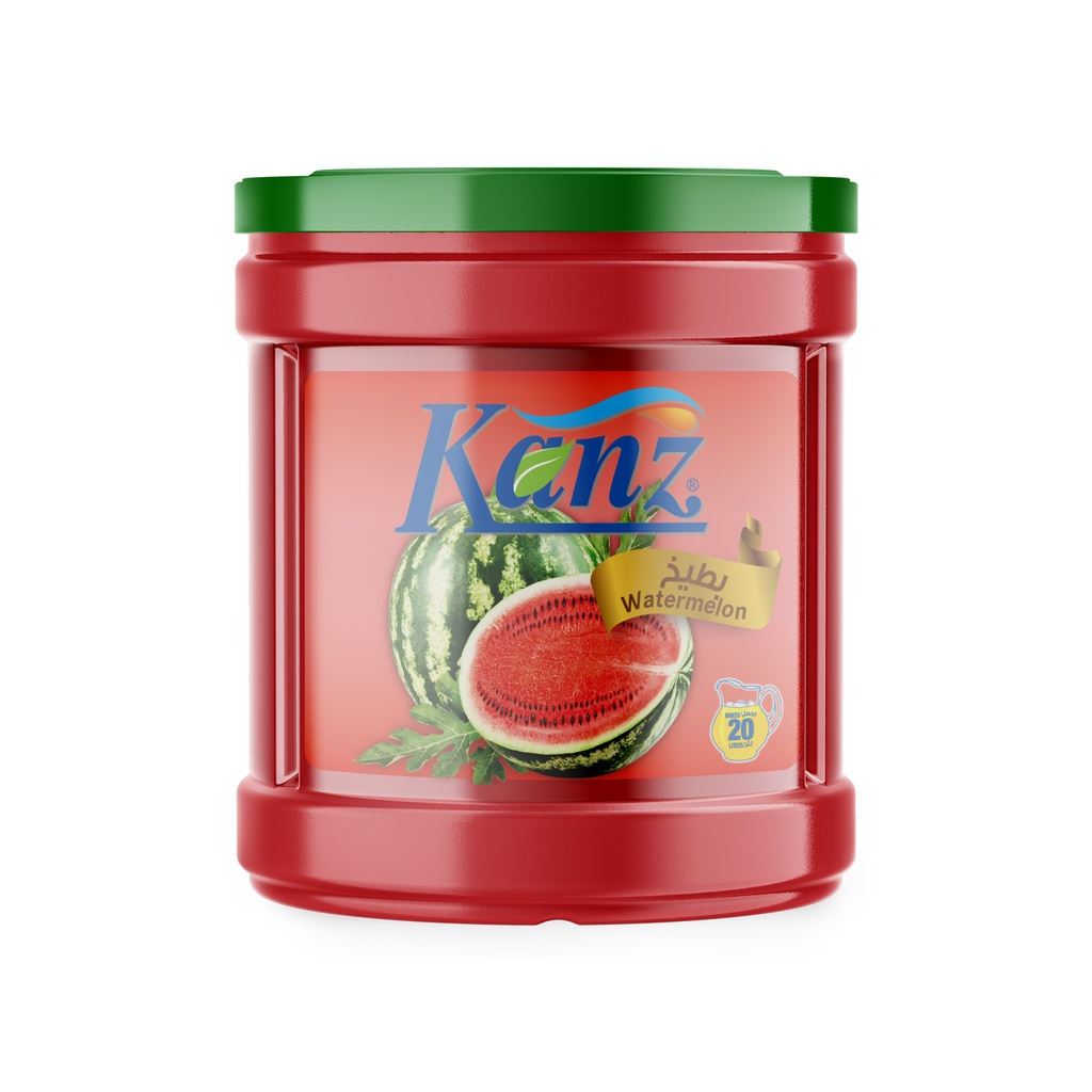 KANZ WATERMELON INSTANT DRINK POWDER 4X2.5KG