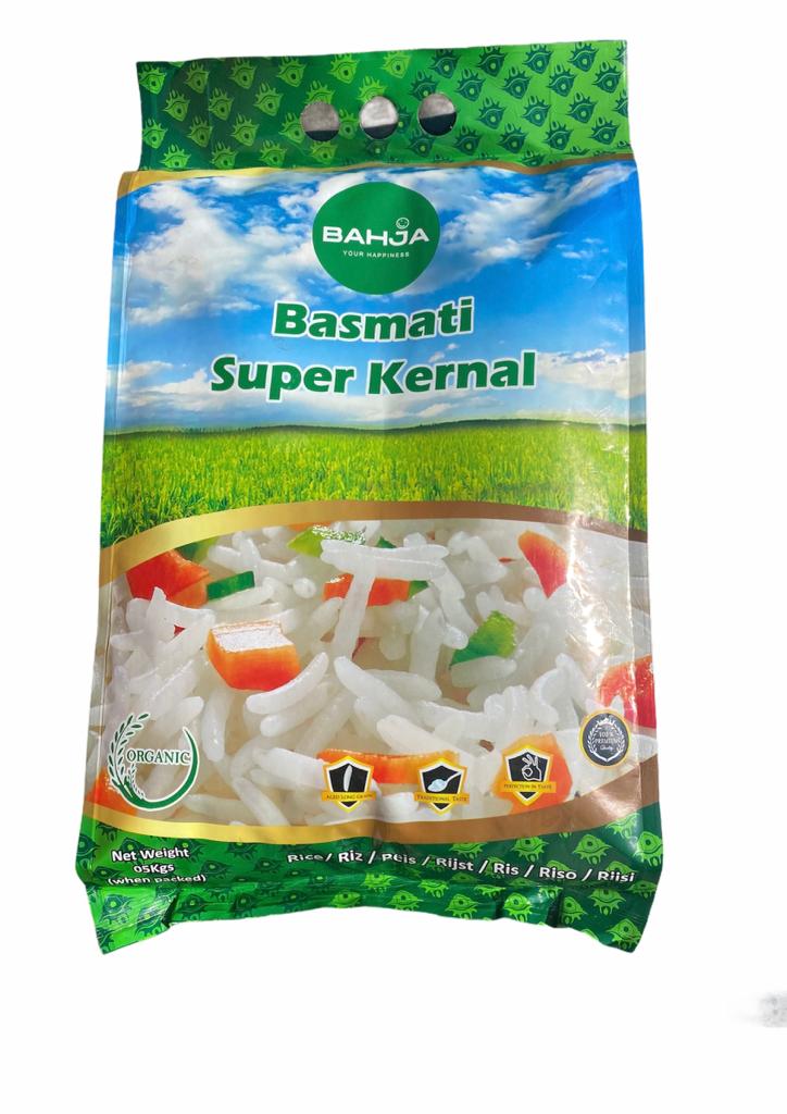 BAHJA BASMATI RICE SUPER KERNAL 4X5KG