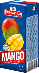 FARAGELLO MANGO NECTAR TETRAPAK (12X1L) 
